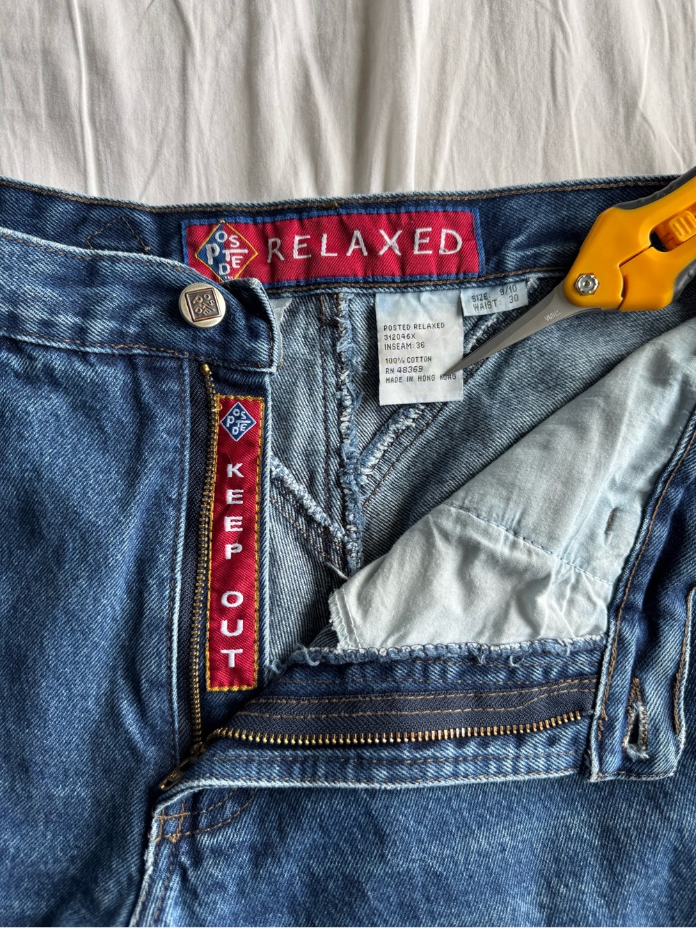 Relaxed Fit Women’s Straight Leg Jeans - Vintage Denim